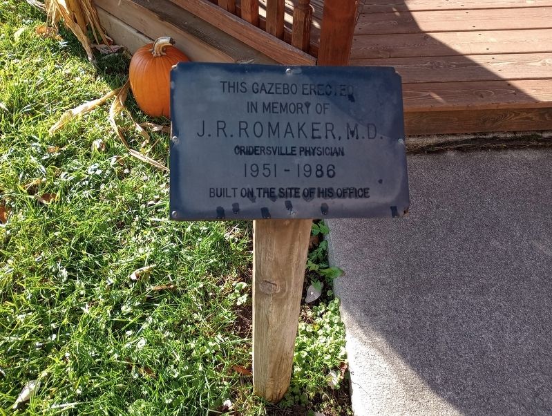 J. R. Romaker, M.D. Office Site Marker image. Click for full size.