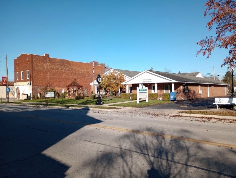 Cridersville Village Hall & Library image. Click for full size.