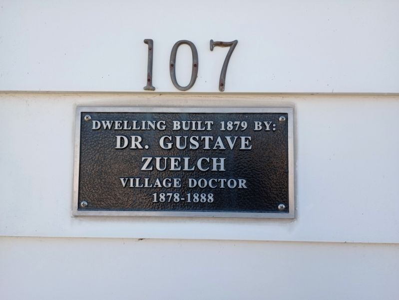 Dr. Gustave Zuelch Marker image. Click for full size.