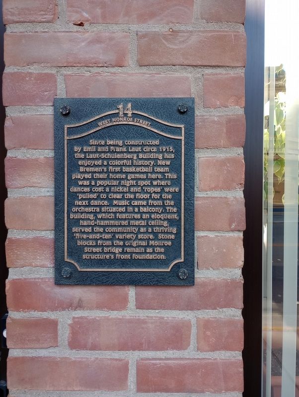 14 West Monroe Street Marker image. Click for full size.