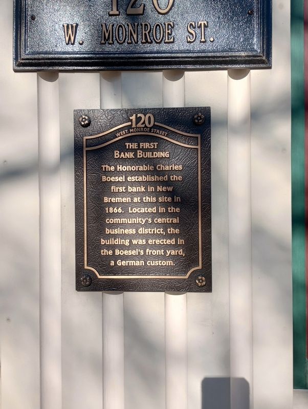 120 West Monroe Street Marker. Click for full size. 120 West Monroe Street Marker image. Click for full size.