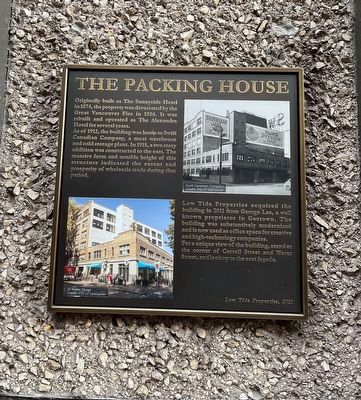 The Packing House Marker image. Click for full size.