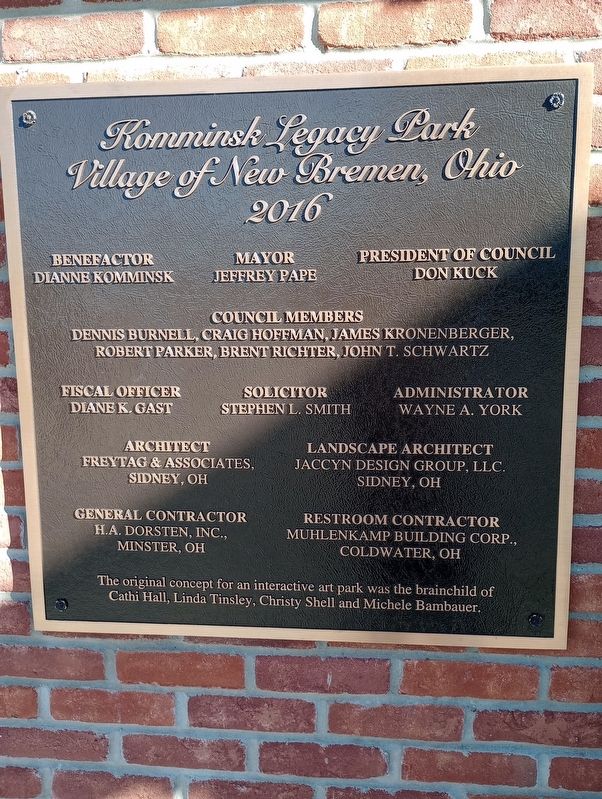 Komminsk Family Marker image. Click for full size.