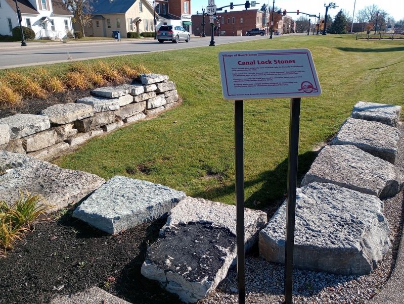 Canal Lock Stones Marker image. Click for full size.