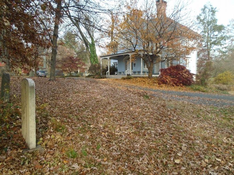 View of Caretaker's Cottage from J. Henry Chayn Marker. Click for full size. View of Caretaker's Cottage from J. Henry Chayn Marker image. Click for full size.