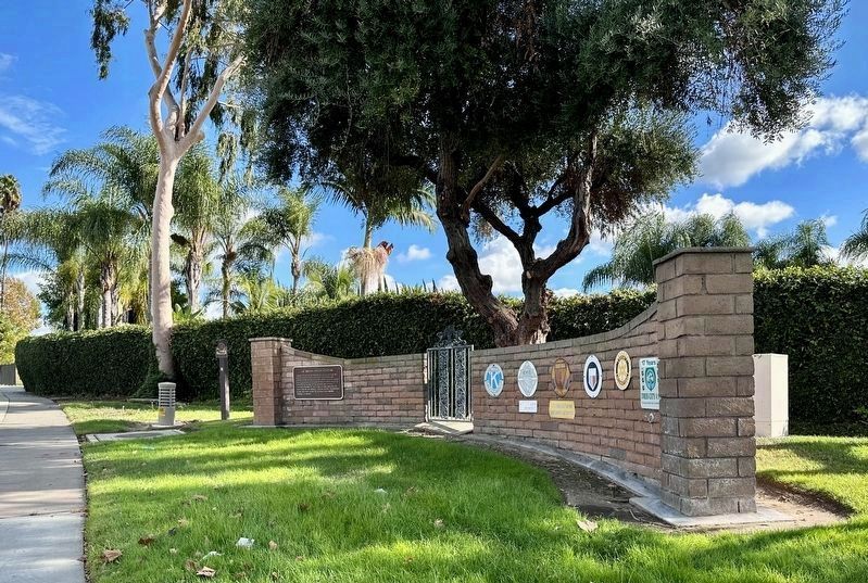 La Mirada Relay Station Marker. Click for full size. La Mirada Relay Station Marker image. Click for full size.