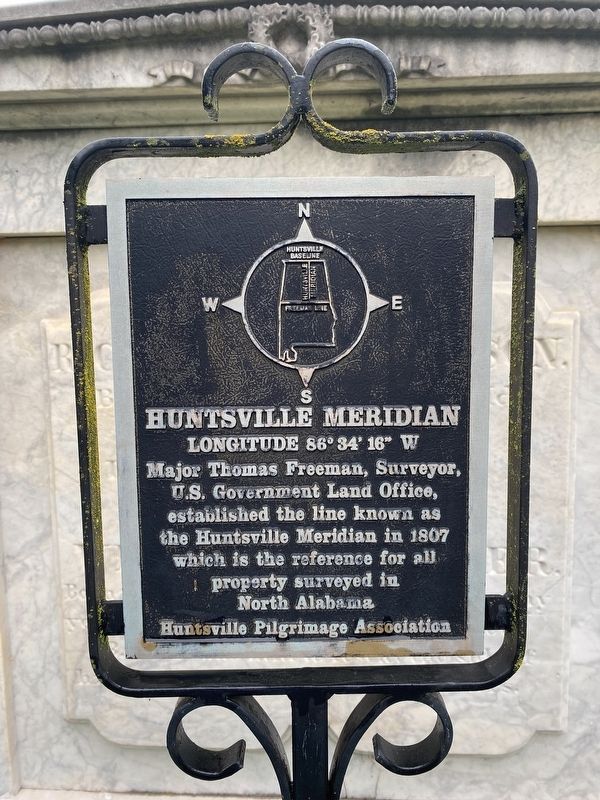Huntsville Meridian Marker image. Click for full size.