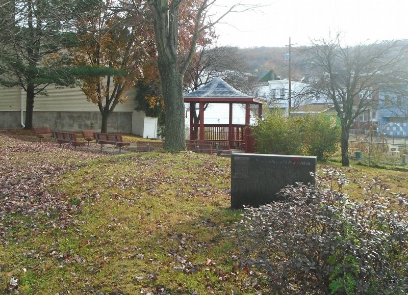 Mahanoy City High School Marker image. Click for full size.