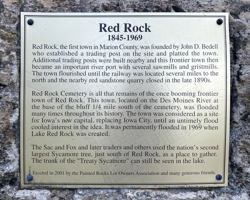 Red Rock Marker image. Click for full size.