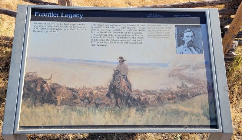 Frontier Legacy Marker image. Click for full size.