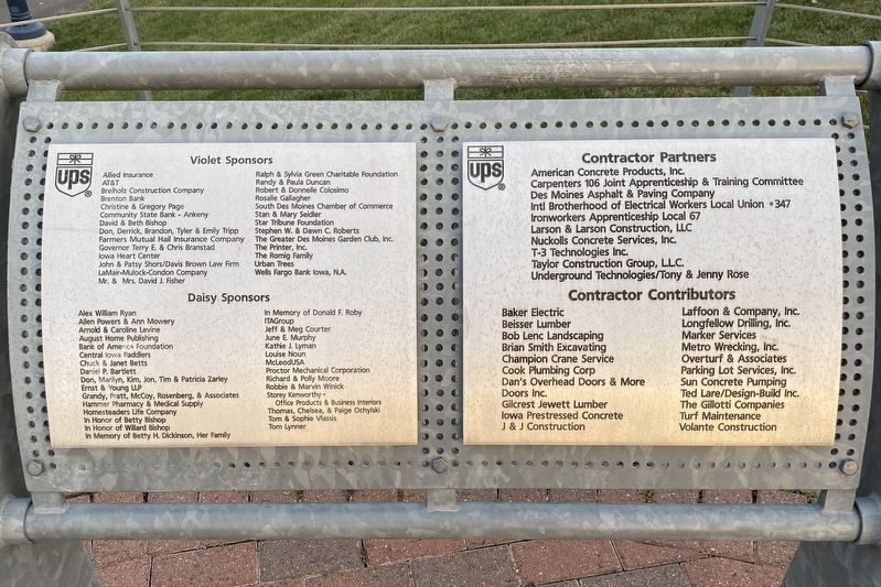 Donor Recognition Marker image. Click for full size.