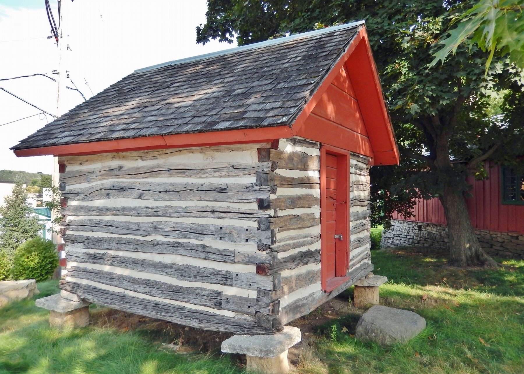 Stabbur (<i>northwest elevation</i>) image. Click for full size.