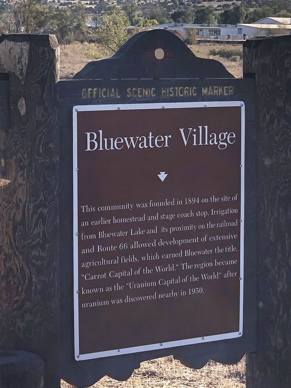 Bluewater Village Marker image. Click for full size.
