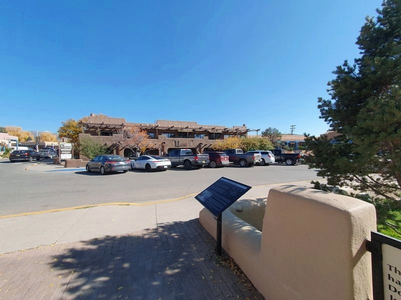 Historic Taos Marker. Click for full size. Historic Taos Marker image. Click for full size.