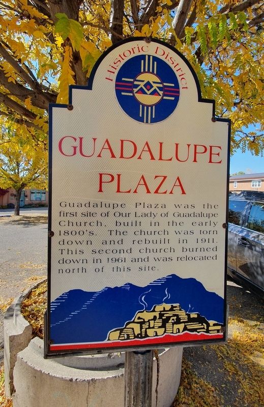 Guadalupe Plaza Marker image. Click for full size.