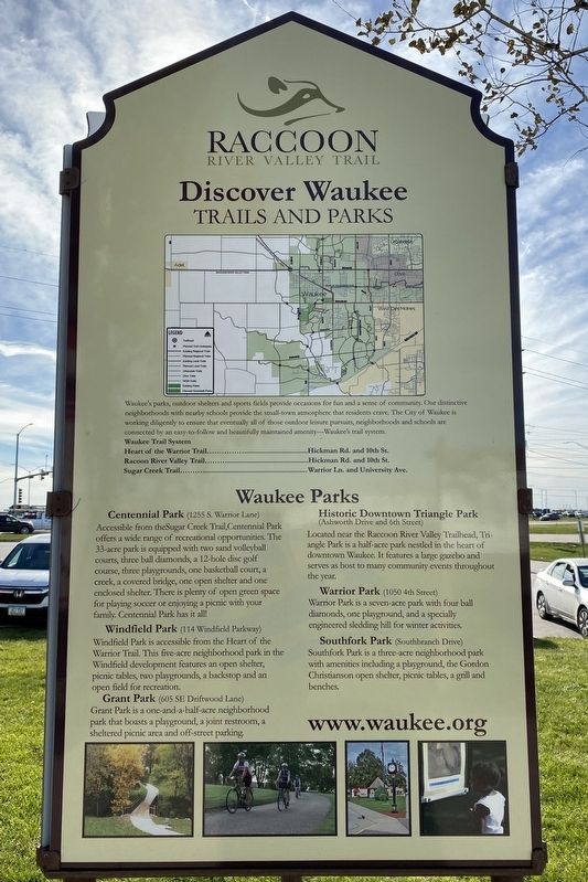 Welcome to Waukee Marker, Side Three image. Click for full size.