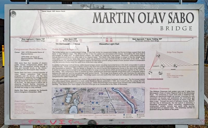 Martin Olav Sabo Bridge Marker image. Click for full size.