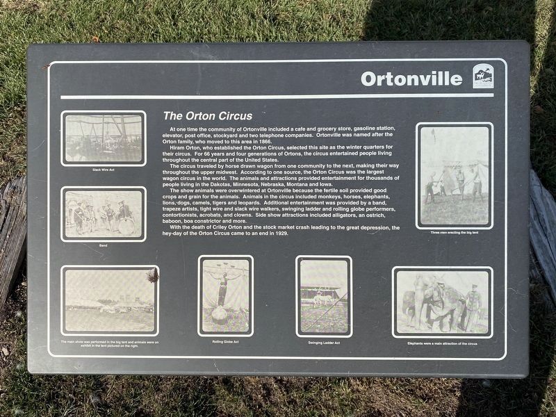 Ortonville Marker image. Click for full size.