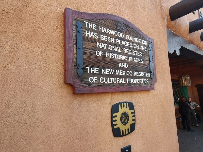 The Harwood Museum Marker image. Click for full size.