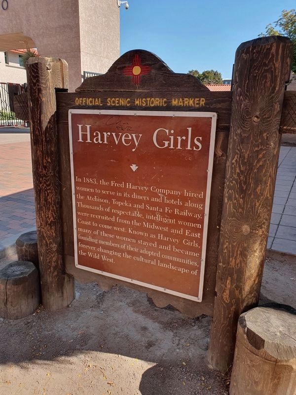 Harvey Girls Marker Side image. Click for full size.