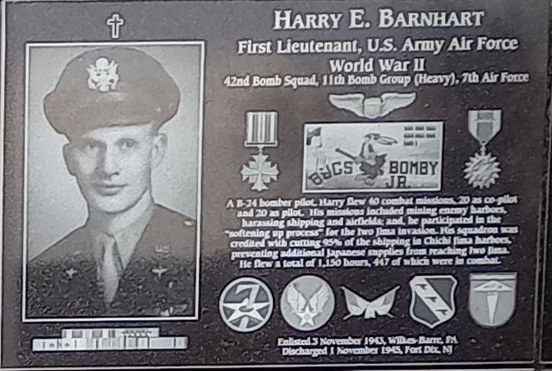 Harry E. Barnhart Marker image. Click for full size.
