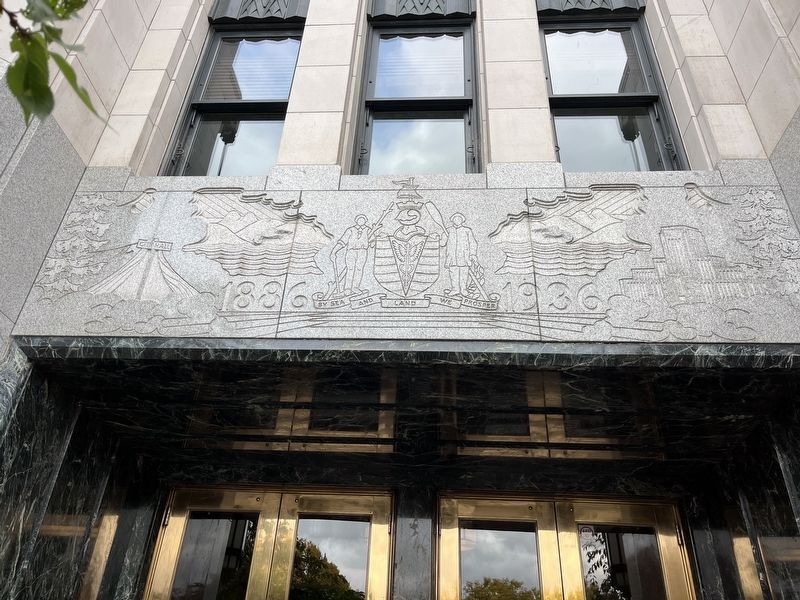 Vancouver City Hall Marker image. Click for full size.
