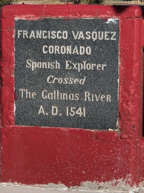 Francisco Vasquez Coronado Marker image. Click for full size.