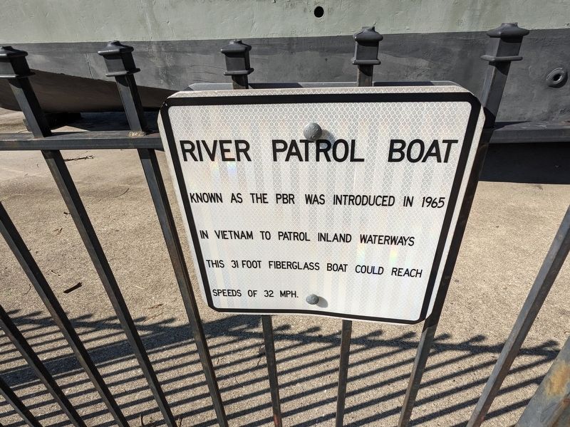 River Patrol Boat Marker image. Click for full size.