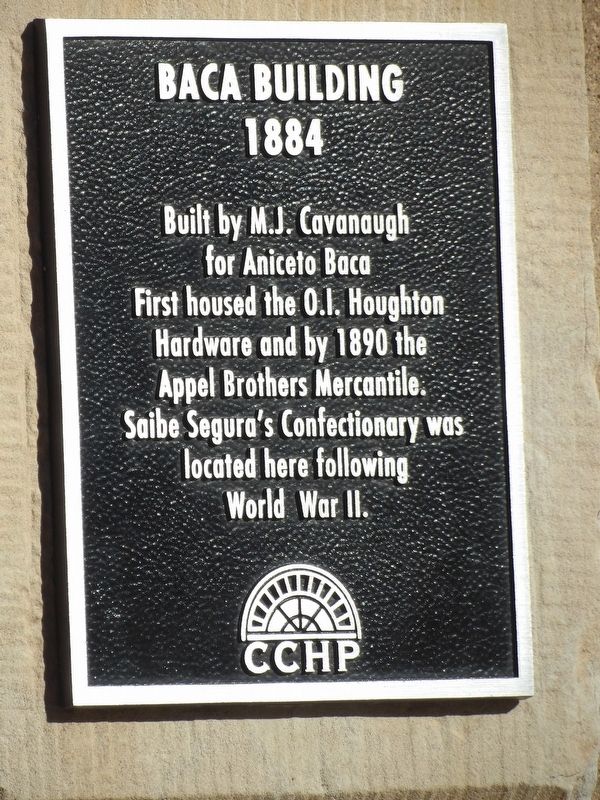 Baca Building Marker image. Click for full size.