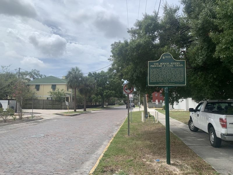 The Rough Riders Marker image. Click for full size.