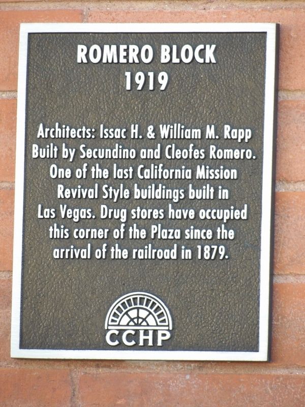 Romero Block Marker image. Click for full size.