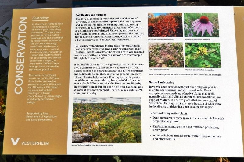 Conservation Marker. Click for full size. Conservation Marker image. Click for full size.