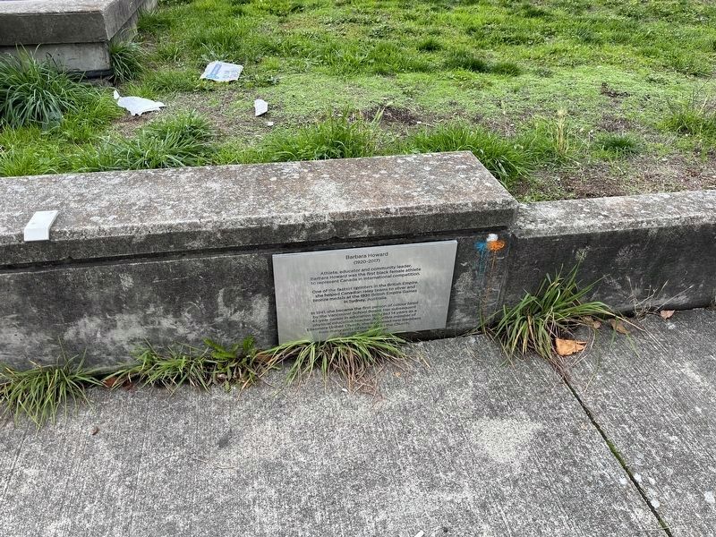 Barbara Howard Marker. Click for full size. Barbara Howard Marker image. Click for full size.