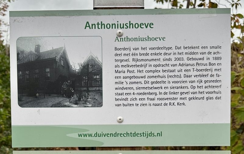 Anthoniushoeve Marker image. Click for full size.