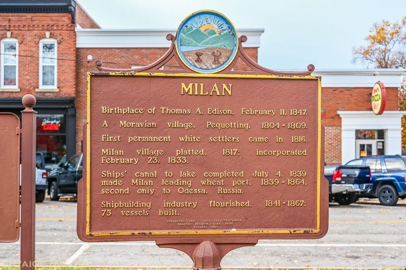 Milan Marker image. Click for full size.