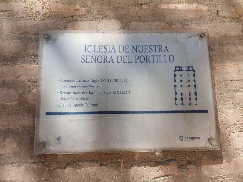 Iglesia de Nuestra Seora del Portillo Marker image. Click for full size.