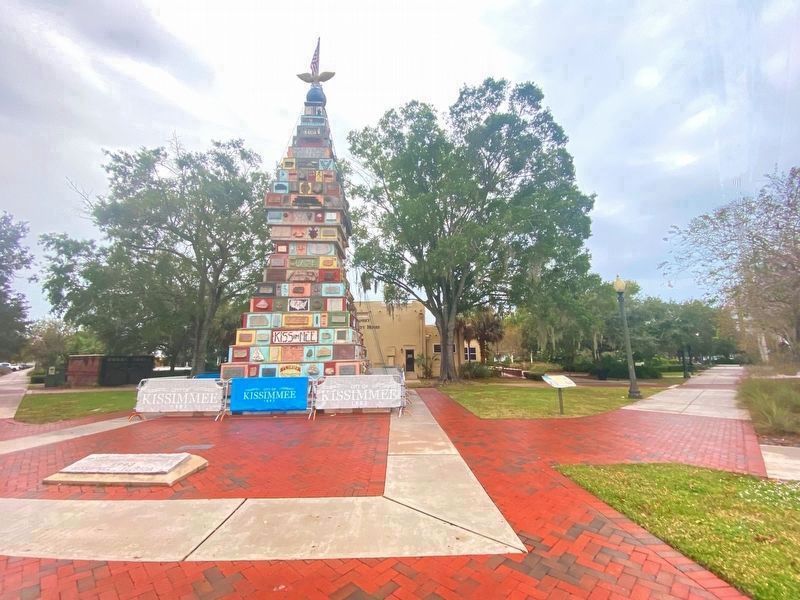 Monument of The States & Marker image. Click for full size.