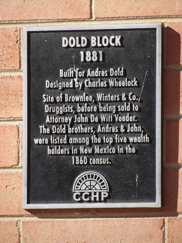Dold Block Marker image. Click for full size.