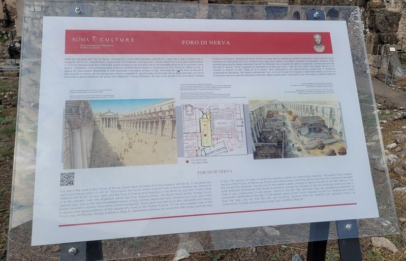 Foro di Nerva / Forum of Nerva Marker image. Click for full size.
