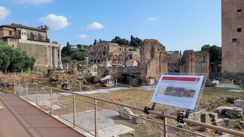 The view of the Forum of Caesar and Marker from the pathway image. Click for full size.