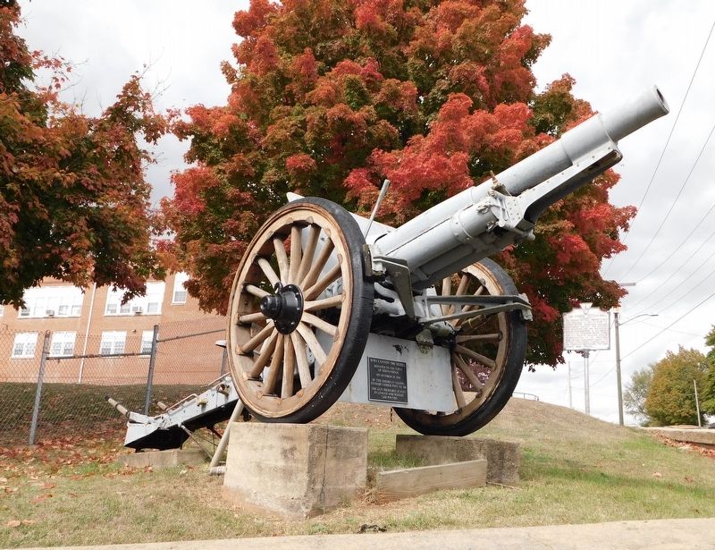 WWI Cannon 1906 Model Marker image. Click for full size.