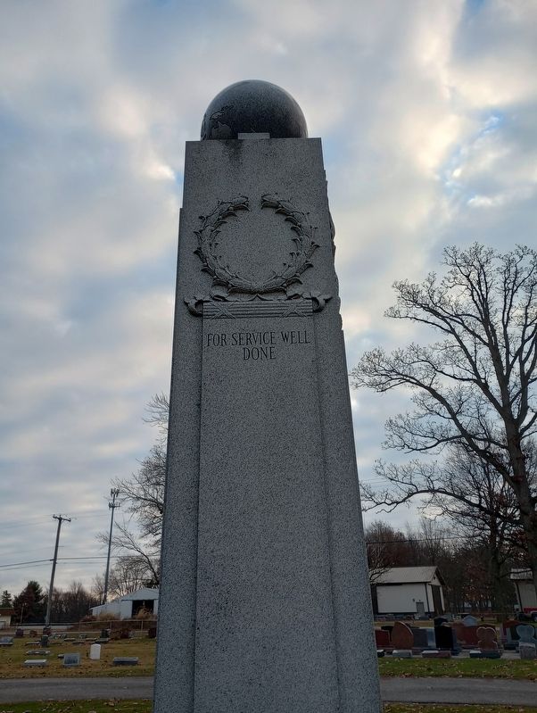 Brush Ridge Veterans Memorial image. Click for full size.