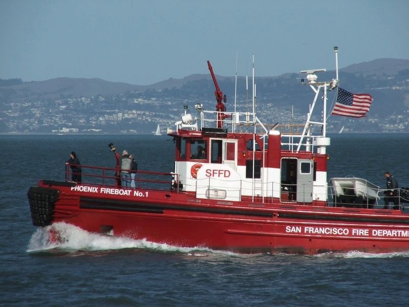 Fireboat <i>Phoenix</i> image. Click for full size.