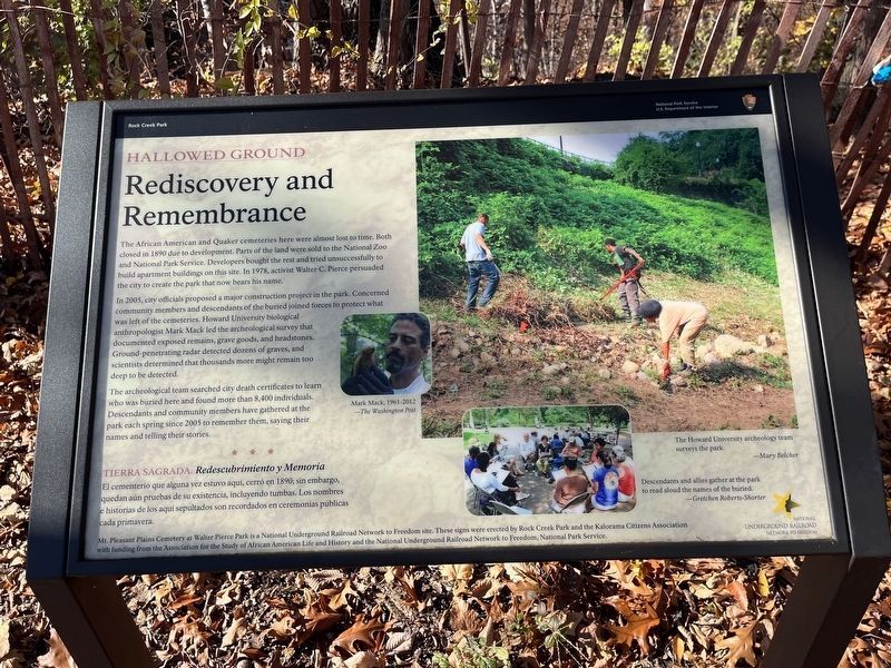 Rediscovery and Remembrance Marker image. Click for full size.