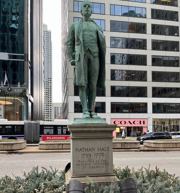 Nathan Hale Marker. Click for full size. Nathan Hale Marker image. Click for full size.