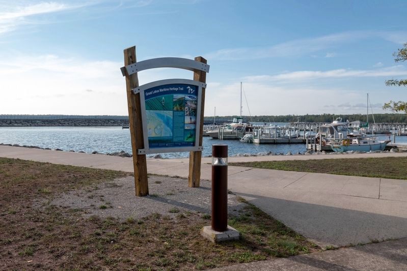 Thunder Bay National Marine Sanctuary Marker image. Click for full size.