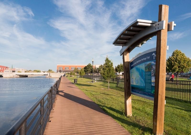 Thunder Bay National Maritime Sanctuary Marker image. Click for full size.