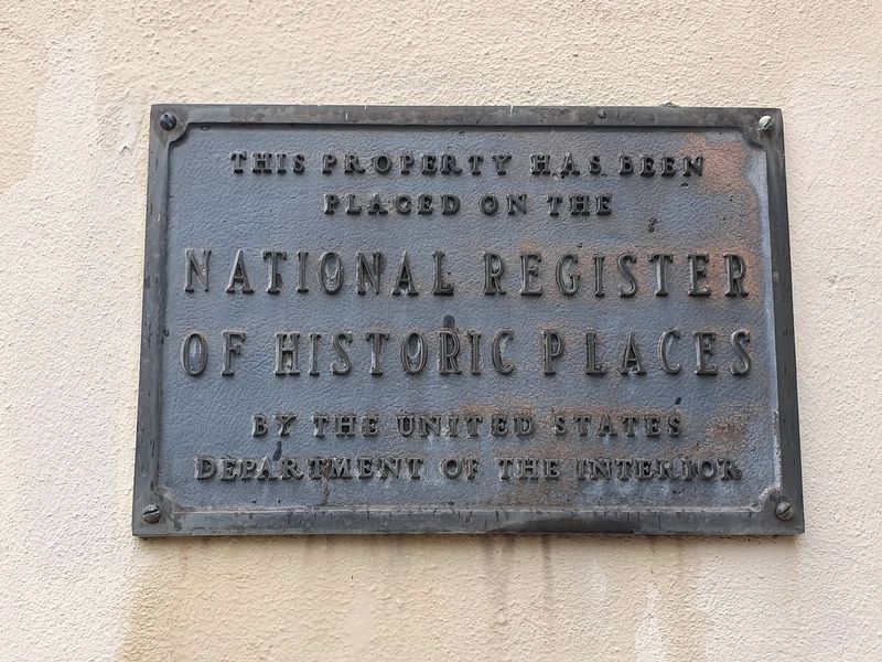 The First Presbyterian Church National Register of Historic Places Marker image. Click for full size.