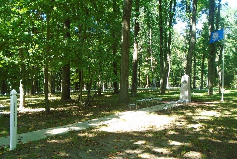 Connecticut Medal of Honor Recipients Memorial Plaza image. Click for full size.