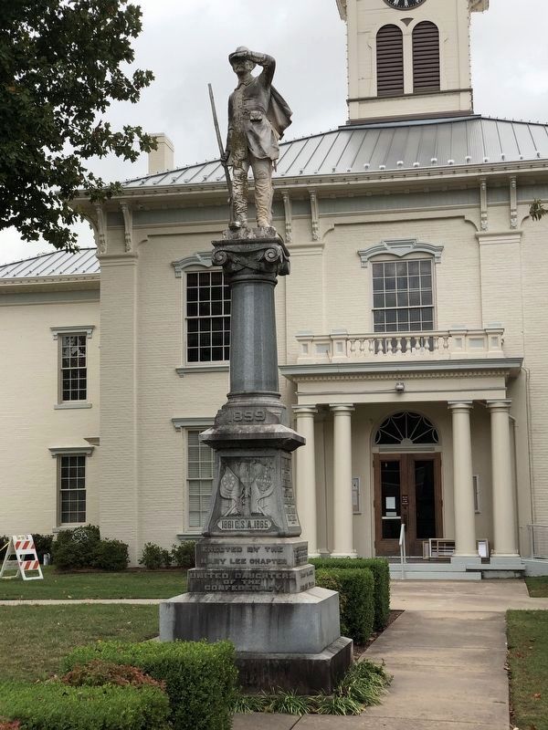 Crawford County Confederate Memorial Marker (Northwest face) image. Click for full size.